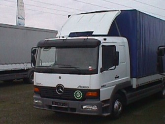 Blattspoiler Spoiler Dachspolier Mercedes-Benz Atego Axor