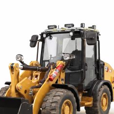 Edelstahl-Scheinwerferbügel ALL AROUND CATERPILLAR 906-14 ab 2022