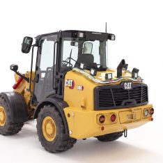 Edelstahl-Scheinwerferbügel C-BAR Gegengewicht CATERPILLAR 906-14 ab 2022